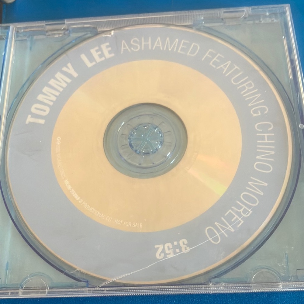 Tommy Lee CD - Ashamed Featuring Chino Moreno Promo